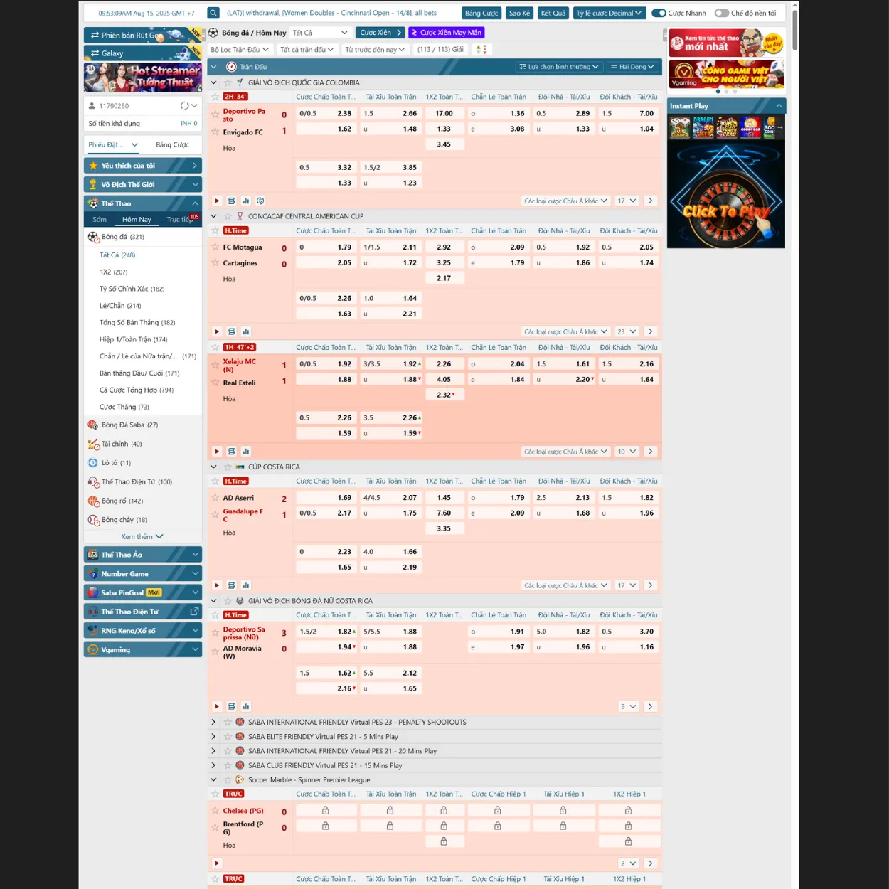 the-thao-saba-2-w88meoden